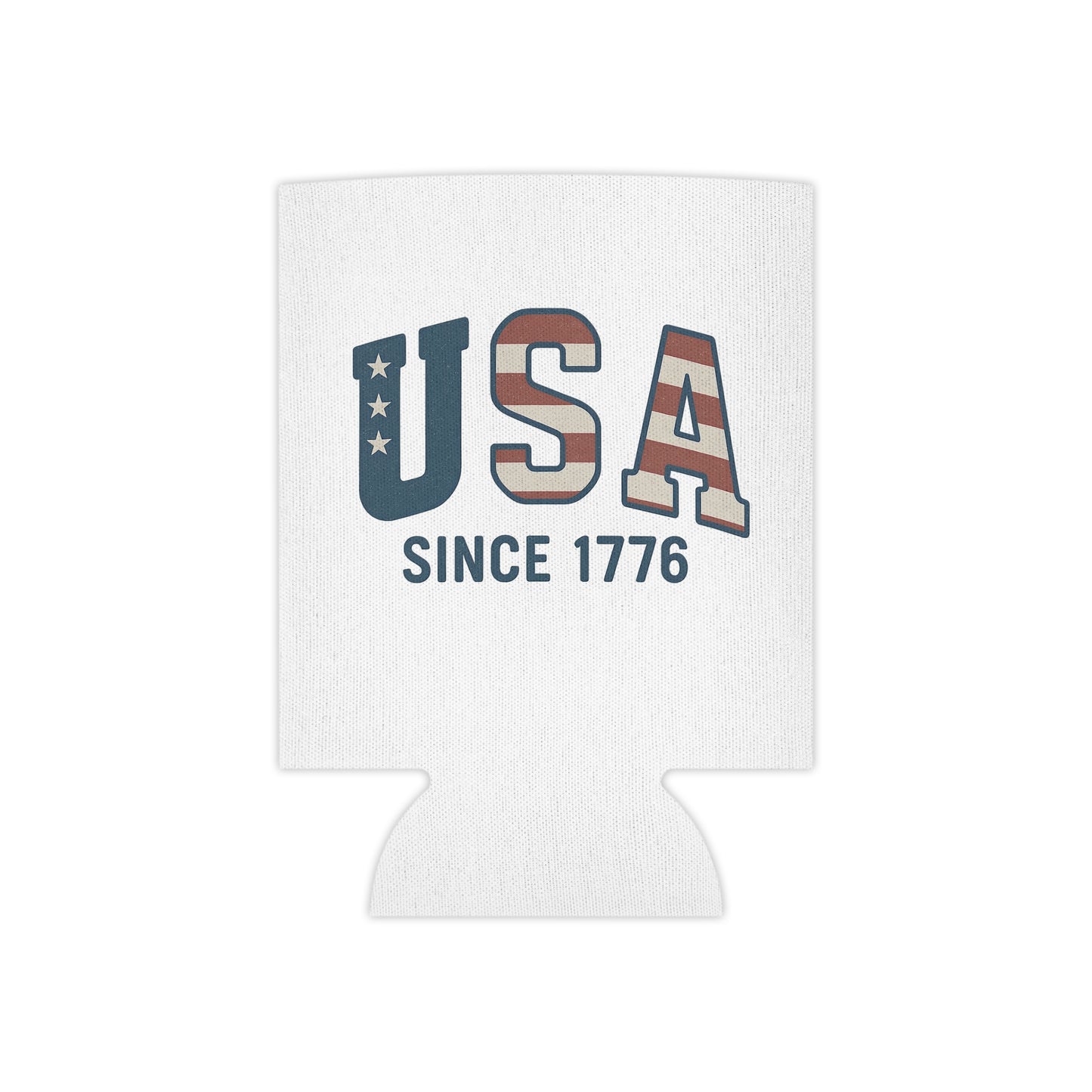 Sick Bastards - Patriotic Can Cooler – Bold Beer Sleeve for BBQs, Beach Days, Tailgates & Total Mayhem