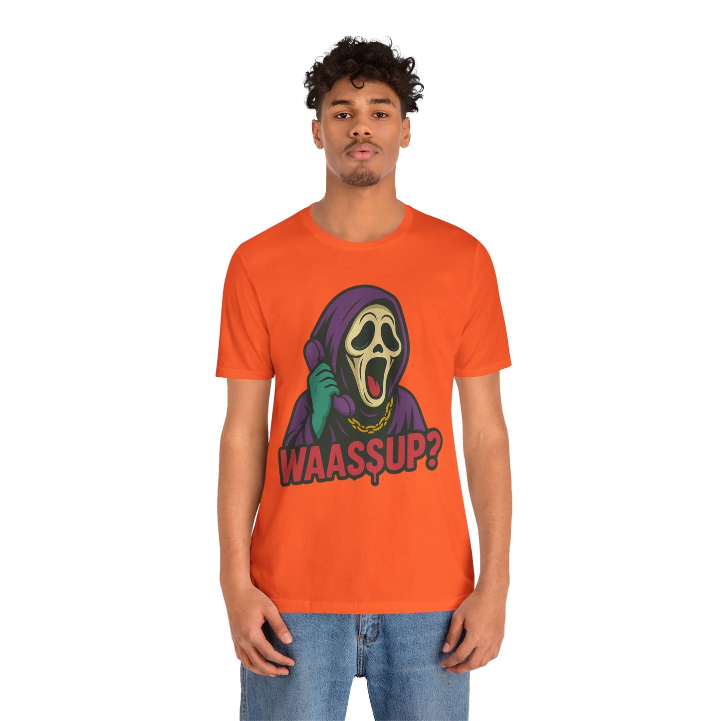 Wassup?! – The Cult-Classic Slasher Tee for the Unhinged & Undead