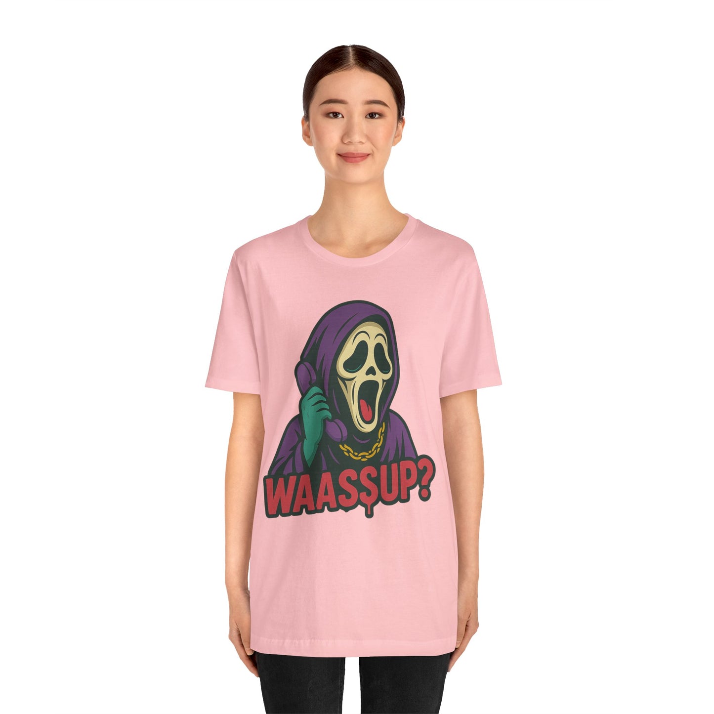 Wassup?! – The Cult-Classic Slasher Tee for the Unhinged & Undead