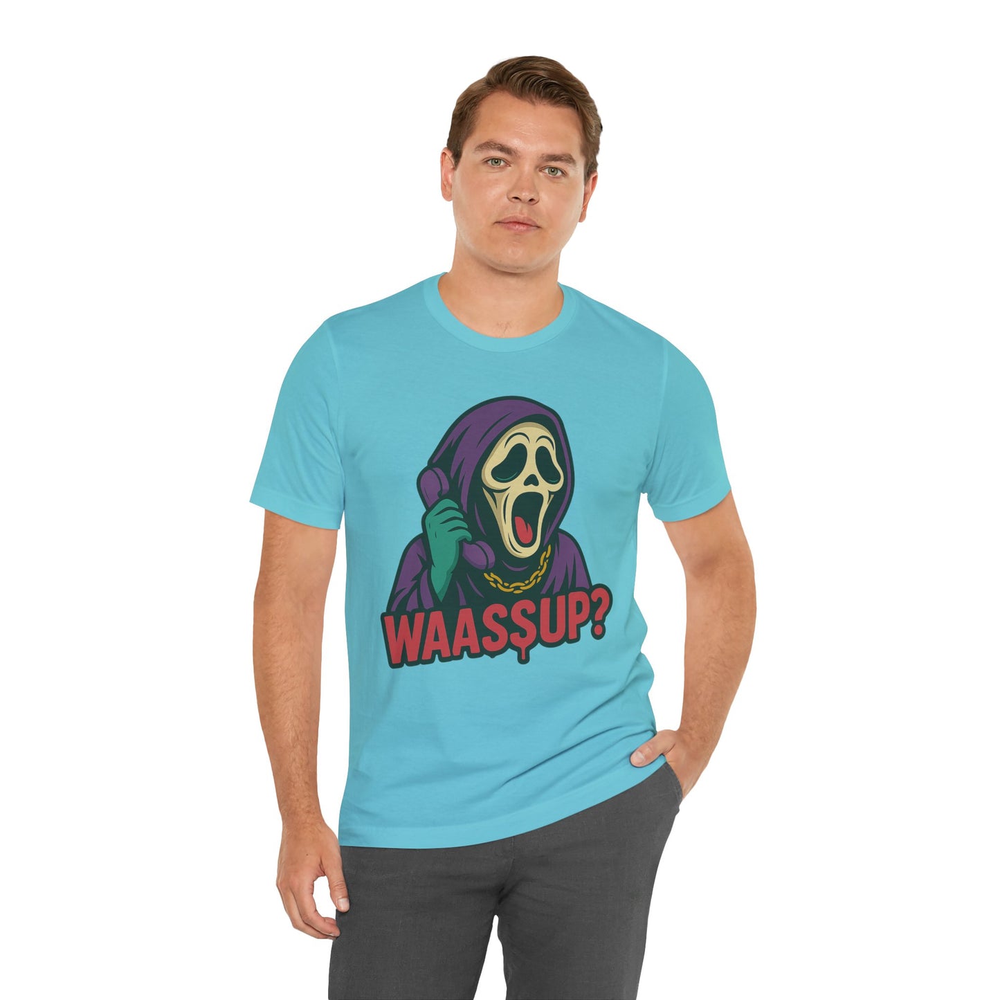 Wassup?! – The Cult-Classic Slasher Tee for the Unhinged & Undead