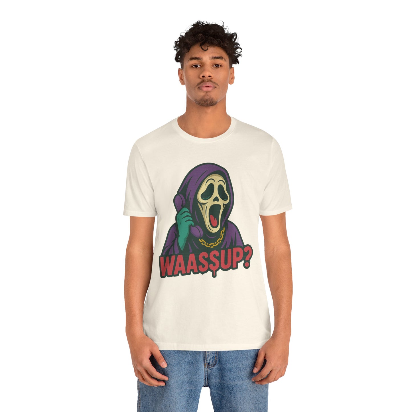 Wassup?! – The Cult-Classic Slasher Tee for the Unhinged & Undead
