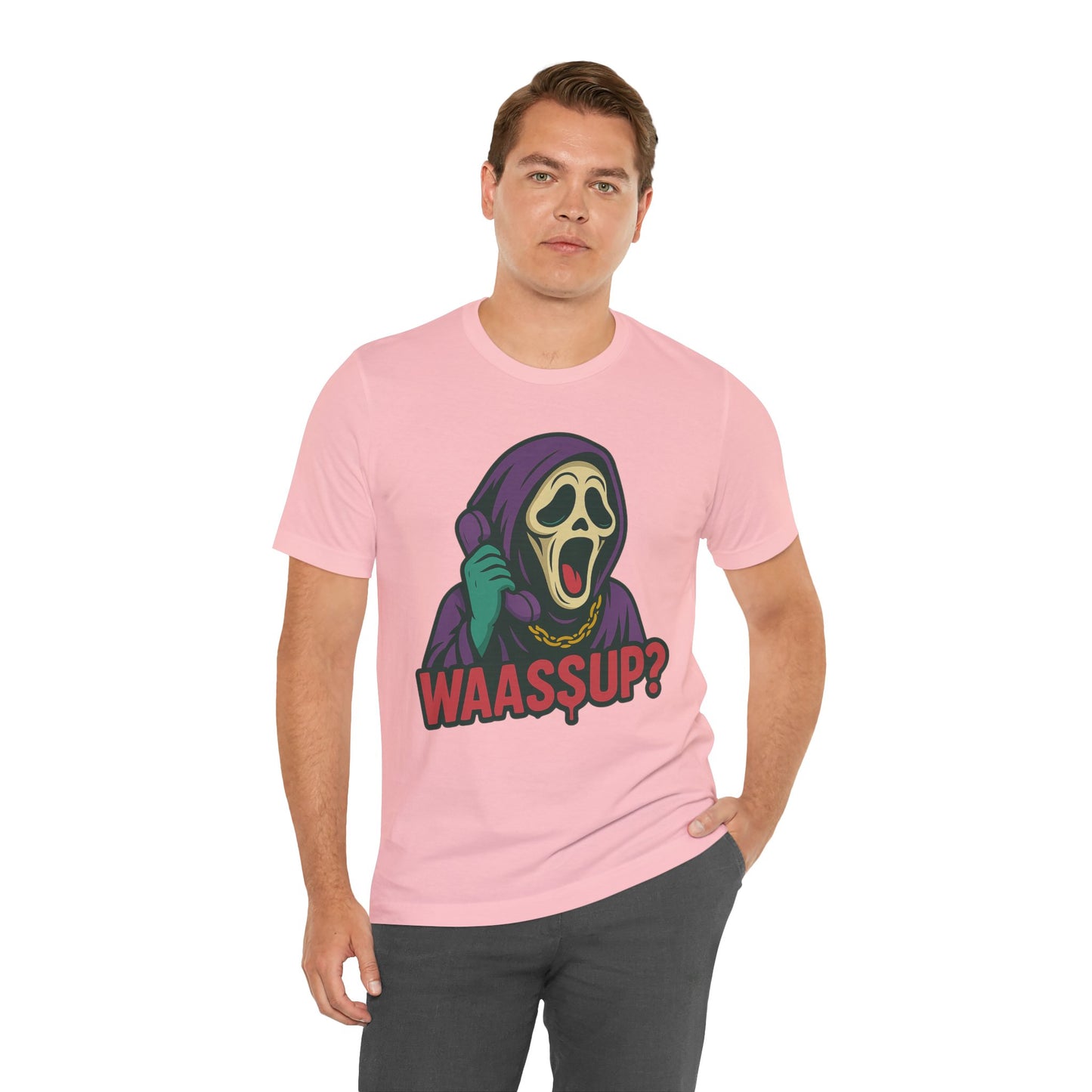 Wassup?! – The Cult-Classic Slasher Tee for the Unhinged & Undead