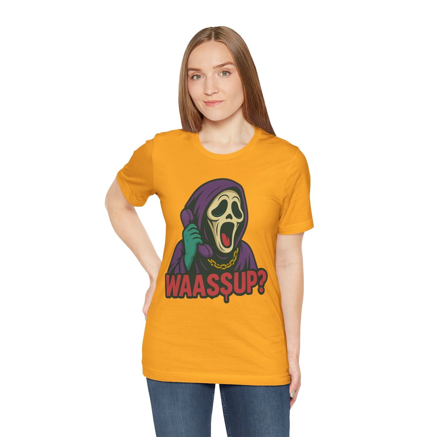 Wassup?! – The Cult-Classic Slasher Tee for the Unhinged & Undead