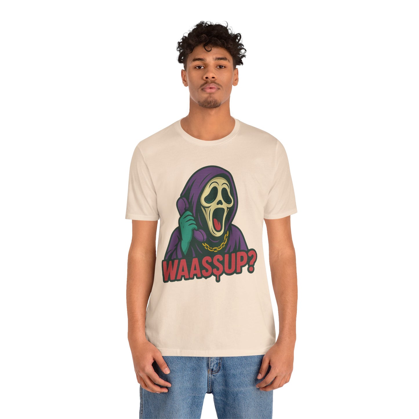 Wassup?! – The Cult-Classic Slasher Tee for the Unhinged & Undead