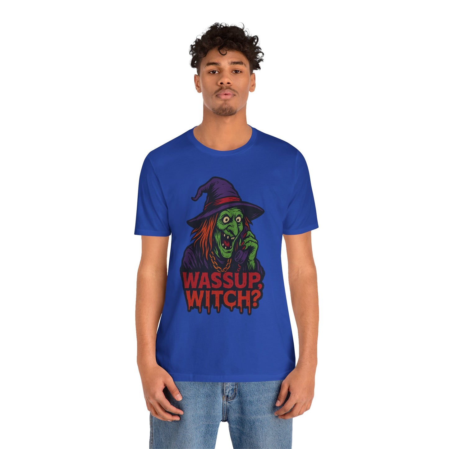 Wassup Witch?! – The Cursed Call Tee for the Spellbound & Slightly Unstable