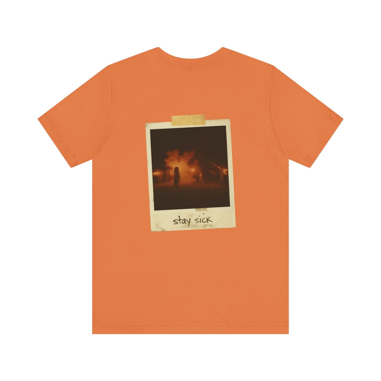 Stay Sick Vintage 90s Graphic Tee, Unisex Jersey Shirt, Funny Fireworks Festival Shirt, Retro Gift for Friends