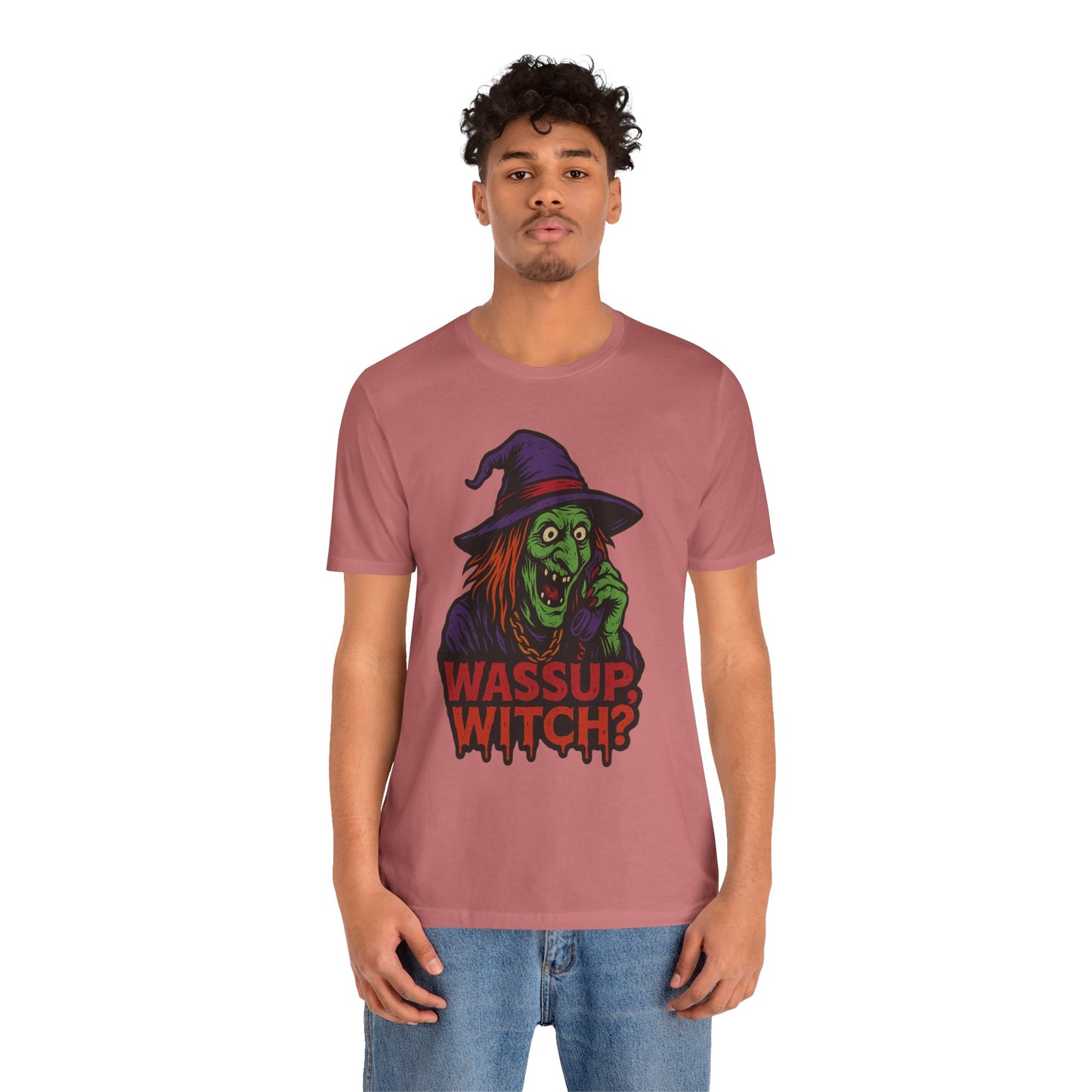 Wassup Witch?! – The Cursed Call Tee for the Spellbound & Slightly Unstable